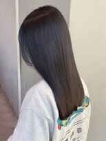 アルバム 渋谷パルコ(ALBUM)&nbsp;ブルーアッシュ_グレージュカラーボブウルフ_ba386632