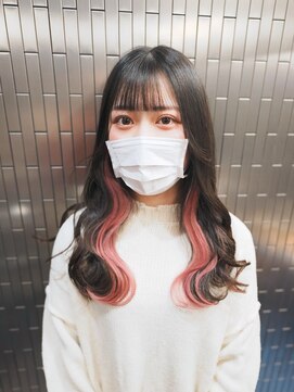 ボアップ 京橋店(boappu) #インナーピンク#インナーエクステ#エクステインナーカラー