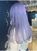 ラベンダー塩基_チェリーブラウンフェミニンロング_ba414631