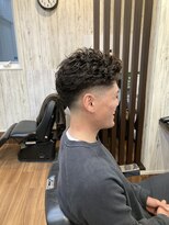 ライズヘアー(RISE HAIR)&nbsp;スキンフェード＋スパイラルパーマ