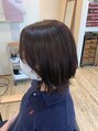 アーティスト サロン ショウ(artist salon SHOW)&nbsp;毛先が重くない軽やかボブスタイル♪外ハネスタイルも楽しめます
