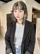 ヘアー アイス ルーチェ(HAIR ICI LUCE) デザインカラー/ブロックカラー/ウルフカット/ウルフパーマ/城倉