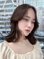 シーテ(Ciete)&nbsp;韓国ヘア名古屋ハイレイヤー顔まわりカット前髪ボブタッセル小顔