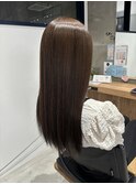 透明感バツグンのアッシュカラー