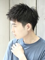 リップス レイ ギンザ(LIPPS Ray GINZA)&nbsp;かき上げ刈り上げショート　フェードカット