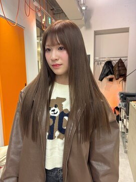 シティ(sity.) ブリーチなしカラー　透明感カラー　ベージュカラー　天神大名