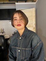 スタンド(STAND)&nbsp;ショート　ベージュカラー