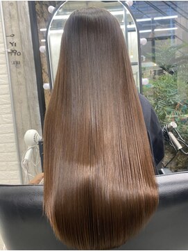 プリンシペ(PRINCIPE) 縮毛矯正ダメージレスカラー超音波トリートメント（カラーver）