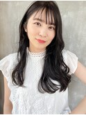 THOiRY【女性らしい柔らかヘア】似合わせ小顔艶髪ゆる巻きロング
