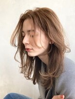 ジーナ 千葉(Zina)&nbsp;抜け感レイヤー/ベビーバング/くすみカラー/小顔/髪質改善