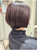 大人ナチュラル レイヤー ショート ミセスショート