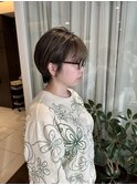ハイライトカラーたっぷりコンパクトショート