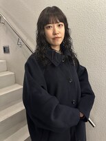 ノフ(knof)&nbsp;ミディアムパーマ×レイヤーパーマ×ニュアンスパーマ