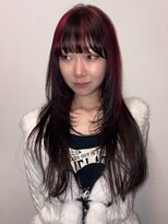 カート バイ デコ(Kurt by DECO)&nbsp;【kanami】shaggy hair × point color