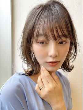 ネイロ 錦糸町(NeiRo) セミディシアカラーワンカール前髪カット小顔カット髪質改善ケア