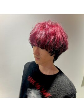 チアー ヘアリラクゼーション 富雄店(cheer HAIR RELAXATION) アンブレラカラー&ウルフカット