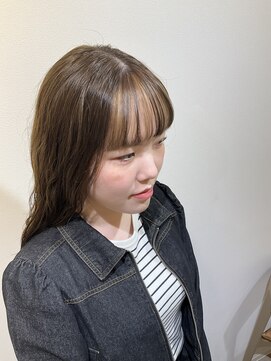 クク(coucou) 前髪デザインカラー