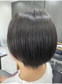 ローグラデーション×ショートボブ