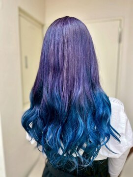 エターナルバイマティーナ(Eternal by MATINA) 【ラベンダー×ブルー/ツートングラデーション】池袋美容室