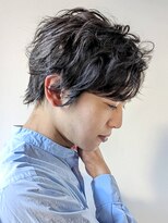 ケーツー 谷町(K-two)&nbsp;メンズパーマ*メンズカット*メンズショート*黒髪*30代40代50代