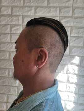 松本平太郎美容室 国立店 50代60代×モヒカン