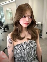 リッカ(LICCA) (licca内堀)レイヤーカット×透明感カラー×顔まわり