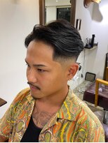 メゾンフォーメン 心斎橋店(Maison for men)&nbsp;七三オールバック/サイドパート/スキンフェード