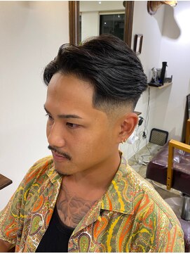 メゾンフォーメン 心斎橋店(Maison for men) 七三オールバック/サイドパート/スキンフェード