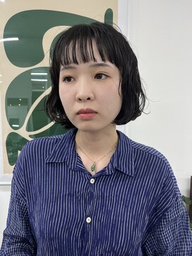 タップコーヴォ(TAP covo) 金沢ボブパーマ_フレンチボブ