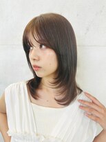 トリコ ショップアンドヘアサロン(tricot shop hair salon)&nbsp;やわらかく揺れる、大人レイヤースタイル