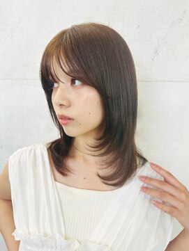 トリコ ショップアンドヘアサロン(tricot shop hair salon) やわらかく揺れる、大人レイヤースタイル