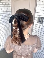 フェリーチェ(Felice)&nbsp;ツインポニー 参列ヘア お呼ばれヘア イベントヘア ライブヘア