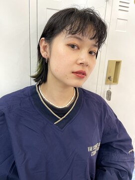 ロマーリ(LOMARLIE) 20代30代ショートボブ前髪パーマ岡山ショート