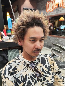 スリーセント 栄(3/cent) 仏陀パーマ/ブッダパーマ/仏陀アフロ/特殊パーマ