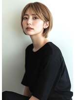 ネックス 表参道本店(nex)&nbsp;#ミニボブ#表参道駅#ハイライト#白髪ぼかし#白髪#白髪染め