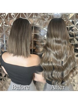 ラブスタシー 博多店(LOVESTASY) 透け感グレージュロング♪