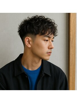 スープレックス ヘアーデザイン(SOUPREX HAIR DESIGN) 大人メンズツーブロックニュアンスパーマ 20代 30代 40代 50代