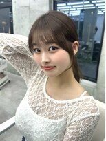 ビューブルー 亀戸錦糸町(VIEW BLUE)&nbsp;【顔周りレイヤー】黒髪カタログ/クラゲヘアー/小顔に見せるヘア