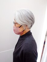 ラトリエコンタン(L´atelier Content)&nbsp;30代40代50代おすすめ　地毛を活かしたグレーヘア