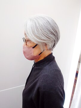 ラトリエコンタン(L´atelier Content) 30代40代50代おすすめ　地毛を活かしたグレーヘア