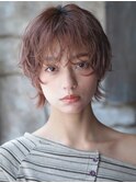大人可愛いマッシュショートボブウルフカット◎20代30代40代50代
