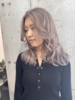ラニヘアサロン(lani hair salon)&nbsp;ホワイトミルクティー/ブリーチ/ハイトーン/透明感/ダブルカラー