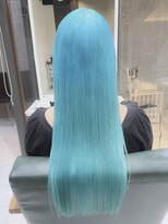 デイズ(days)&nbsp;髪質改善カラー/ケアブリーチ/水色ブルーカラー