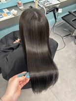 ノー バイ イオエ 西梅田(no. by ioe)&nbsp;ブリーチなしカラー/髪質改善/ミルクティーベージュ/小顔へア