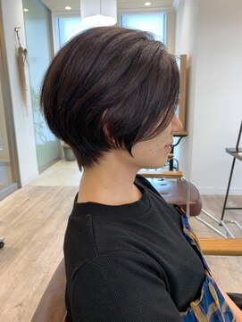 アルトル 池袋(altru) ◇大人可愛い20代30代40代50代前下がりショートボブ丸みショート