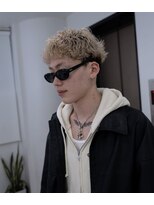 アストラ(ASTRA)&nbsp;MEN’S HAIR/サーフカール/刈り上げセンターパート