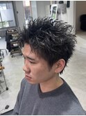 ジェットモヒカン/アップバング/スパイキーショート/メンズ