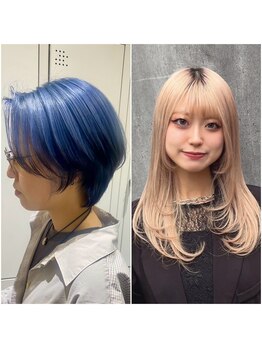 クレールバイケンジ(Claire by KENJE)の写真/なりたいを叶えるデザインカラー☆【菅原ゆらら】が創る、あなただけのダブルカラーで輝く♪