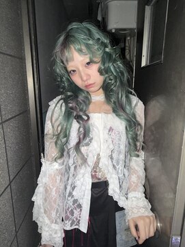 ロテサカエ(Lote.Sakae) 着物ヘア/大人ガーリー/ダークアッシュ/似合わせカット