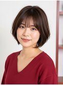 小顔ショートボブ